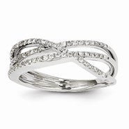 14k White Gold Diamond Ring