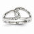 14k White Gold & Diamond Ring