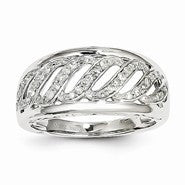 14k White Gold Diamond Ring