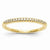 14k Yellow Gold Diamond Wedding Band