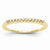 14k Yellow Gold Diamond Wedding Band