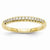 14k Yellow Gold Diamond Wedding Band