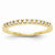 14k Yellow Gold Diamond Wedding Band