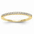 14k Yellow Gold Diamond Wedding Band