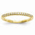 14k Yellow Gold Diamond Wedding Band