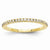 14k Yellow Gold Diamond Wedding Band