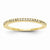 14k Yellow Gold Diamond Wedding Band