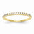 14k Yellow Gold Diamond Wedding Band