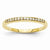 14k Yellow Gold Diamond Wedding Band