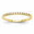 14k Yellow Gold Diamond Wedding Band