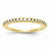 14k Yellow Gold Diamond Wedding Band