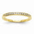 14k Yellow Gold Diamond Wedding Band