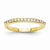14k Yellow Gold Diamond Wedding Band