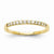 14k Yellow Gold Diamond Wedding Band