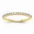 14k Yellow Gold Diamond Wedding Band