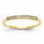 14k Yellow Gold Diamond Wedding Band