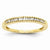 14k Yellow Gold Diamond Wedding Band
