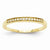14k Yellow Gold Diamond Wedding Band