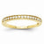 14k Yellow Gold Diamond Wedding Band