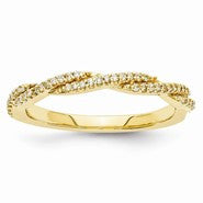 14k Yellow Gold Diamond Ring