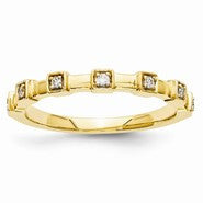 14k Yellow Gold Diamond Ring