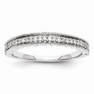 14k White Gold Diamond Ring
