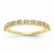 14k Yellow Gold Diamond Ring