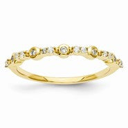 14k Yellow Gold Diamond Ring