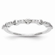 14k White Gold Diamond Ring