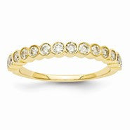 14k Yellow Gold Diamond Ring