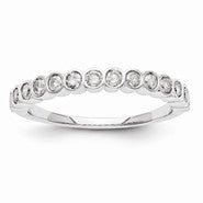 14k White Gold Diamond Ring