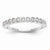 14k White Gold Diamond Ring