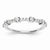 14k White Gold Diamond Ring