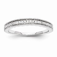 14k White Gold Diamond Ring