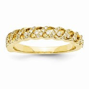 14k Yellow Gold Diamond Ring