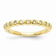 14k Yellow Gold Diamond Ring