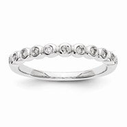 14k White Gold Diamond Ring
