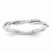 14k White Gold Diamond Ring
