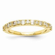 14k Yellow Gold Diamond Ring