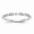 14k White Gold Diamond Ring