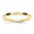 14k Yellow Gold Black and White Diamond Ring