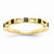 14k Yellow Gold Black Diamond Ring