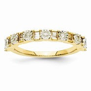 14k Yellow Gold Diamond Ring