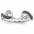 14k White Gold Black & White Diamond Ring
