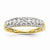 14k Yellow Gold Diamond Wedding Band