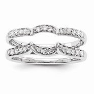 14k White Gold Diamond Ring