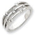 14k White Gold Diamond Ring