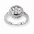 14k White Gold Diamond Ring