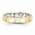 14k Yellow Gold Diamond Wedding Band