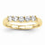 14k Yellow Gold Diamond Wedding Band